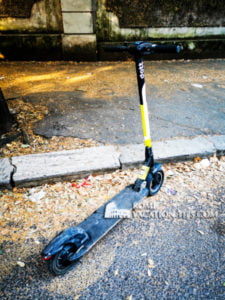 Bird electric scooter - Rome Vacation Tips